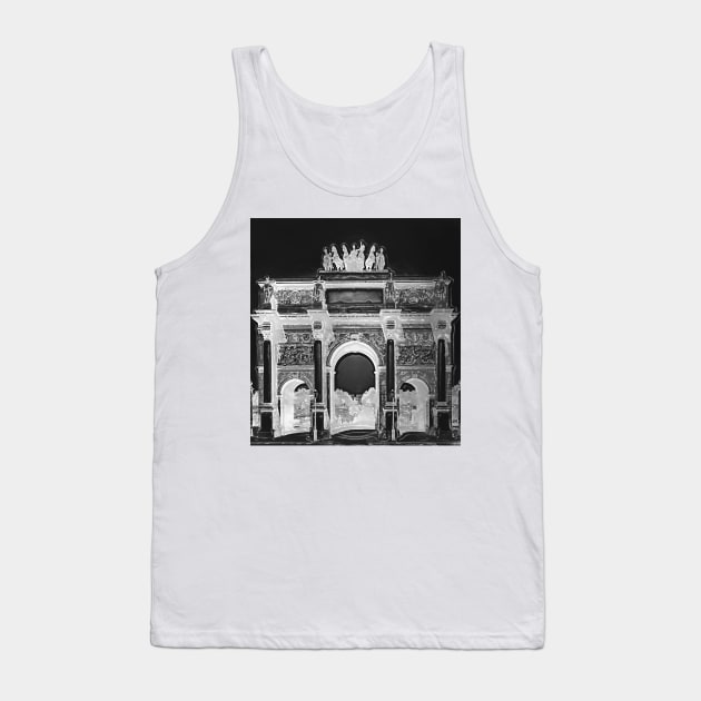 Plastic architecture in a street setting Tank Top by Marccelus